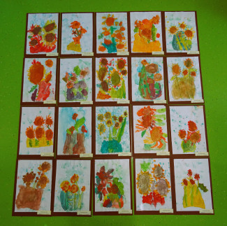 Sonnenblumen nach van Gogh